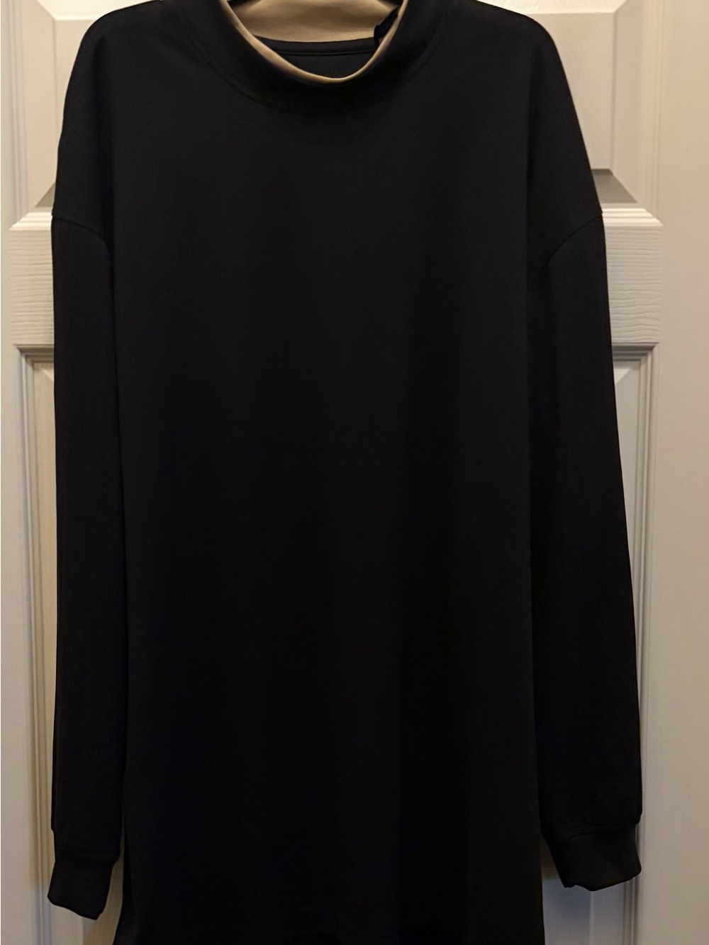 Wedge Black Pullover Golf Shirt